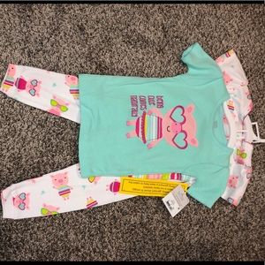 NWT Carter’s PJ set, 2 shirts, 1 shirt, 1 pant